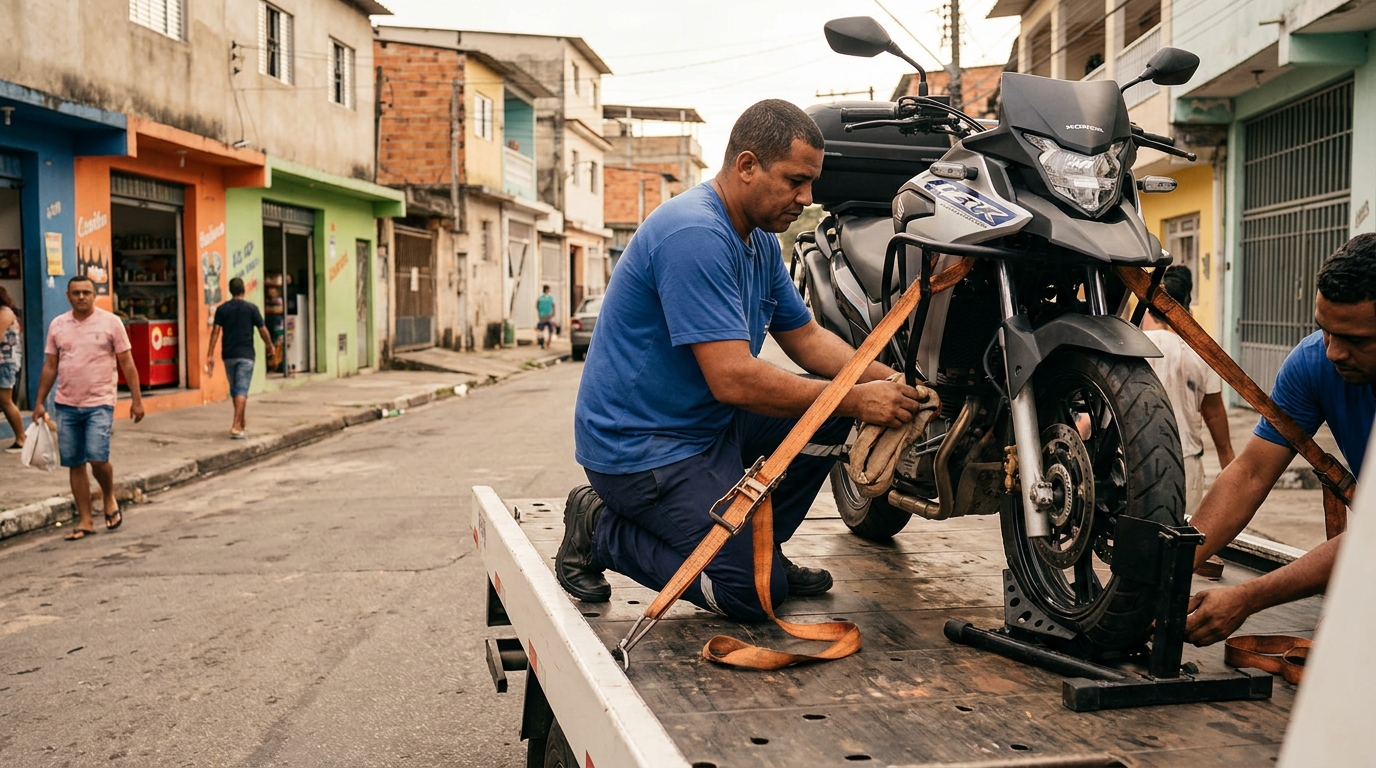 Guincho para Moto perto de mim em Ponta Grossa‑PR